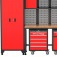 Arm�rio modular para oficina vermelho - 1205100650