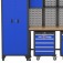 Arm�rio modular para oficina azul - 1205100651