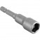 Soquete magn�tico sextavado 65 x 11 mm encaixe 1/4