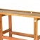 Bancada para marceneiro 2,00 x 0,55 x 0,90 m com 2 morsas - RLLMAD200