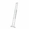 Escada de alum�nio extens�vel 2,96 x 4,86 m 2 x 10 degraus - ESC0619