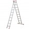 Escada de alum�nio extens�vel 2,96 x 4,86 m 2 x 10 degraus - ESC0619