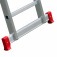 Escada de alum�nio extens�vel 3,24 x 5,42 m 2 x 11 degraus - ESC0620
