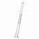 Escada de alum�nio extens�vel 3,52 x 5,98 m 2 x 12 degraus - ESC0621