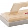 Desempenadeira de madeira com espuma 140  x 270 mm