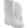 Bota em pvc cano m�dio branca