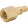 Conector com rosca f�mea e  lat�o 1/4