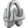 Clips para cabo de a�o 3/4 - 19,10 mm pesado