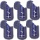 Refil para mop p� 40 x 15 cm com 6 pe�as - Profi