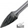Lima rotativa endurecida �rvore com ponta 10 x 20 mm haste 6 mm - 23.266