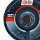 Disco de lixa flap-disc c�nico 4.1/2