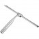 Rodo de a�o inox 250 mm com suporte para fixa��o