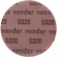 Disco de lixa telado 150 mm gr�o 320 com 5 pe�as