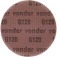 Disco de lixa telado 225 mm gr�o 120 com 5 pe�as