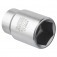 Soquete sextavado 36 mm encaixe 3/4