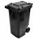 Cesto de lixo gari 240L com rodas de 200 mm sem pedal - C240PR