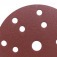 Disco de lixa com pluma 150 mm 15 furos gr�o 60 com 10 pe�as - D-54592