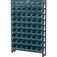 Estante met�lica com 54 gavetas azul n� 5 - 61.27.054.511