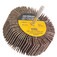 Roda de lixa 80 mm x 30 mm com haste gr�o 36
