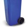 Cesto de lixo gari 120L com rodas sem pedal
