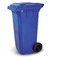 Cesto de lixo gari 120L com rodas sem pedal