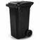 Cesto de lixo gari 120L com rodas sem pedal