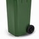 Cesto de lixo gari 120L com rodas sem pedal