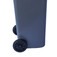 Cesto de lixo gari 120L com rodas sem pedal