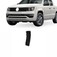 Moldura lateral Amarok 2017 a 2021 dianteiro direito preto liso - 6512