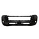 Para-choque Hilux 2021 a 2023 dianteiro preto liso sem grade sem furo para sensor - 7041