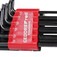 Jogo de chave hexalobular T10 a T50 com 9 pe�as - R36405009