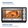 Forno el�trico 1800W 48L 3 pontos de aquecimento Family Grill Inox - FRN-48-BI  110V