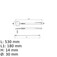 Extens�o telesc�pica com espelho di�metro 30 mm - BW1715