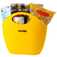Bolsa pl�stica multiuso 20 litros amarela
