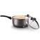 Pipoqueira antiaderente vers�til 3,6L com tampa de vidro grafite - 8874