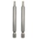 Bits fenda SL4 x 75 mm encaixe 1/4