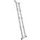 Escada multifuncional de alum�nio 3 x 4 com 12 degraus 11 em 1 - ESC0265RO