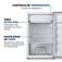 Frigobar 120 litros porta revers�vel branco - FGB-01-W120  110V