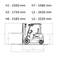 Empilhadeira el�trica contrabalan�ada 2500Kg 4800mm com bateria l�tio 80V 300A trif�sica 380V - PC25