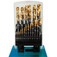 Jogo de brocas de a�o r�pido 1 a 13 mm 25 pe�as -7232355