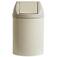 Cesto coletor de lixo 14L tampa basculante sem adesivo - CS24BG