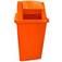 Cesto coletor de lixo 100L tampa basculante sem adesivo - CD11LJ