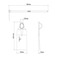 Enxad�o largo com cabo de madeira 130 cm - 77270704