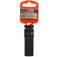 Soquete sextavado de impacto longo 15 mm encaixe 1/2