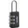 Cadeado em lat�o preto com segredo - 32.52.220.000