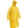 Capa de chuva em PVC laminado sem forro amarela G
