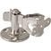 Trava porta met�lico de piso pcte com 12 pe�as -